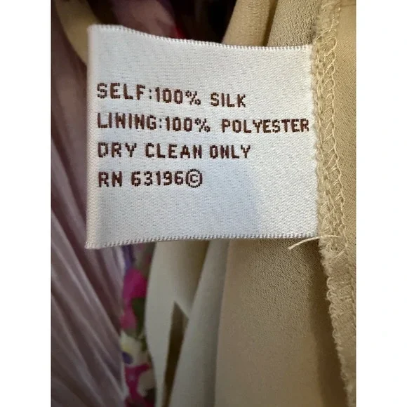 Suzi Chin Maggy Boutique Floral Ruffle Dress Size 4 Belted Spring & Summer - Picture 4 of 7